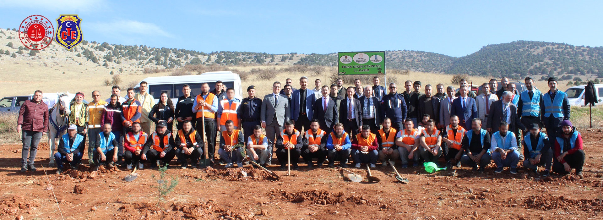 11 Kasım Milli Ağaçlandırma Gününde Fidanlar Toprakla Buluştu