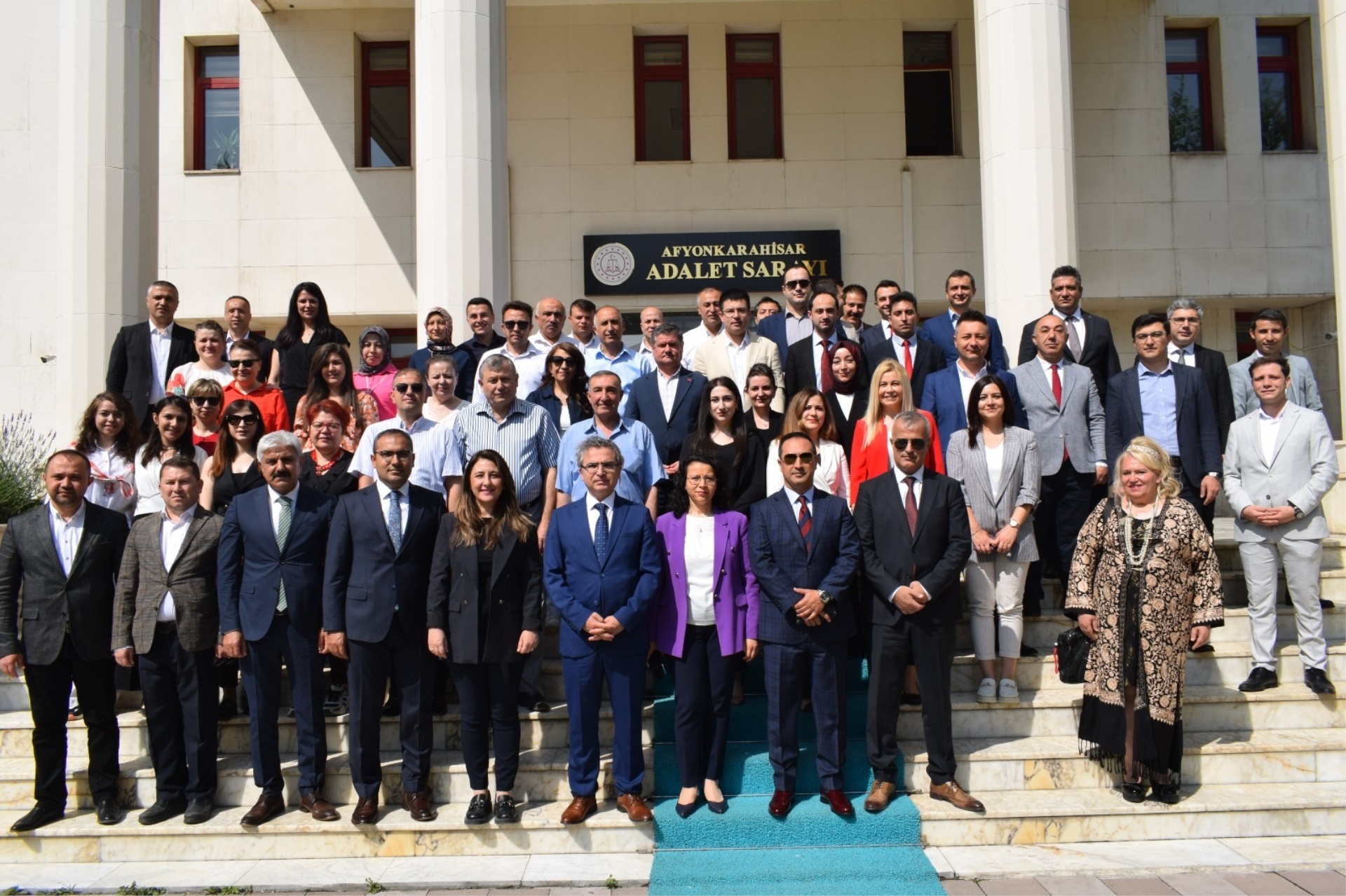 ADLİYEMİZDE BAYRAMLAŞMA TÖRENİ DÜZENLENDİ 