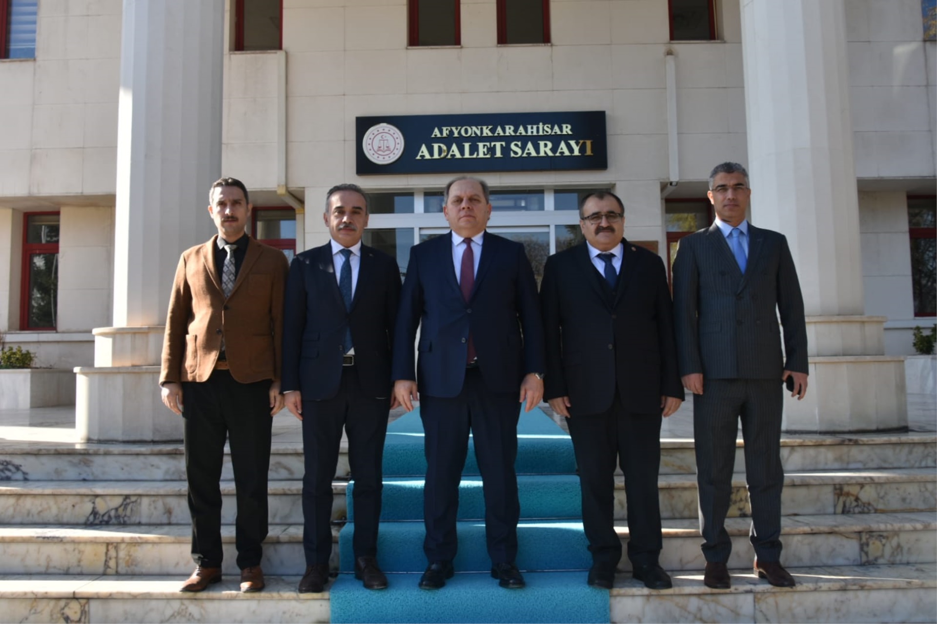 YARGITAY BAŞKANI SAYIN ÖMER KERKEZ ADLİYEMİZİ ZİYARET ETTİ