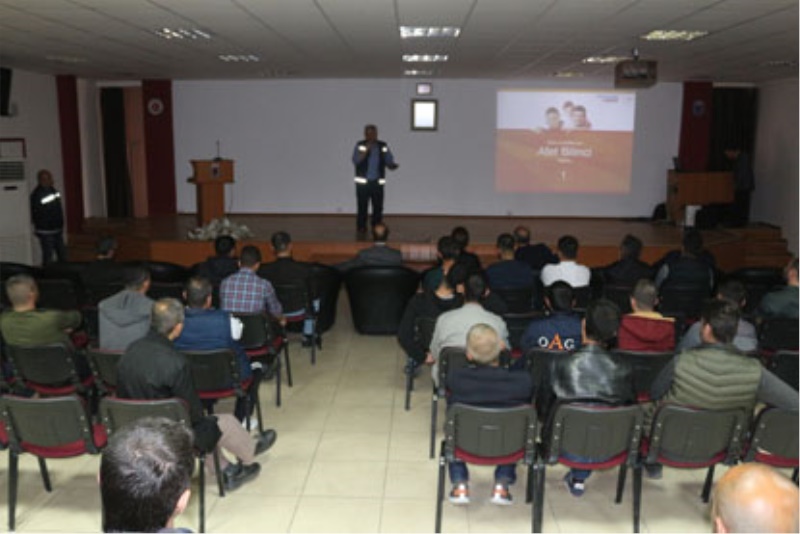ADIYAMAN AÇIK CEZA İNFAZ KURUMUNDAKİ HÜKÜMLÜLERE AFET BİLİNCİ EĞİTİMİ VERİLDİ