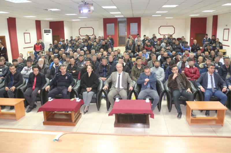 MADDE BAĞIMLILIĞI İLE MÜCADELE EĞİTİMİ GERÇEKLEŞTİRİLDİ