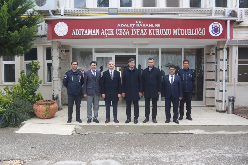 Adalet Bakanlığı Ceza İşleri Genel Müdürü ve Daire Başkanı Kurumumuzda İncelemelerde Bulundu