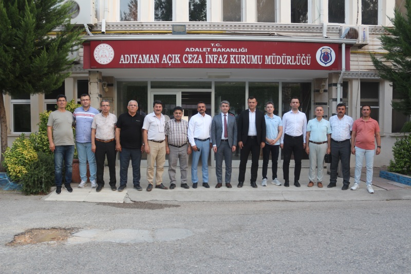 Cumhuriyet Savcısı Hasan Can Özdiş'in Veda Ziyareti