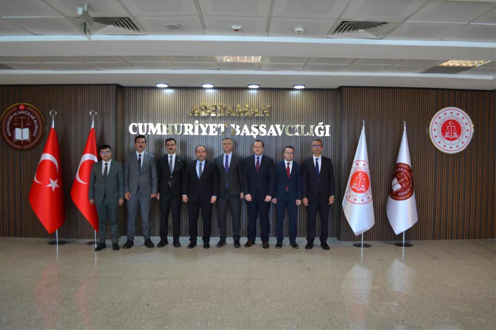HSK Üyesi Sayın Serdar ATEŞ, Adıyaman Adliyesini Ziyaret Etti