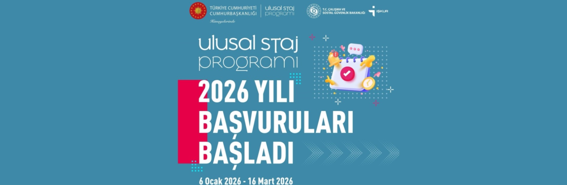 2026 YILI ÜNİVERSİTE ÖĞRENCİLERİ STAJ BAŞVURULARI