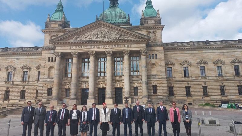 İdari Yargı Projesi Kapsamında Almanya'ya Çalışma Ziyareti Gerçekleştirilmiştir