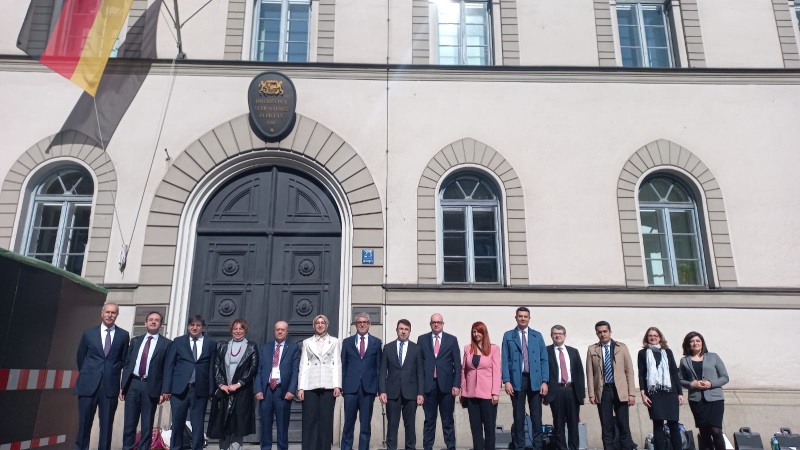 İdari Yargı Projesi Kapsamında Almanya'ya Çalışma Ziyareti Gerçekleştirilmiştir