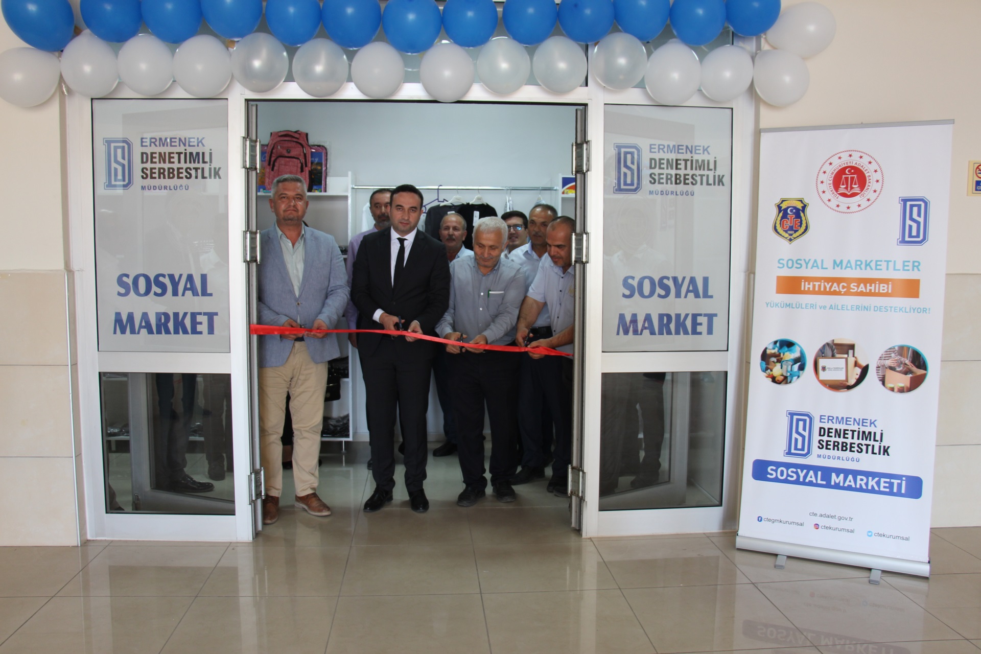 Cumhuriyet Başsavcılığımız Bünyesinde "Sosyal Market" Açıldı.