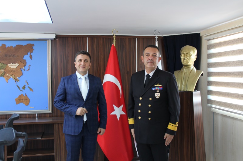 Sahil Güvenlik Marmara ve Boğazlar Bölge Komutanı Tuğamiral Tayfun Paşaoğlu, Adliyemizi Ziyaret Etti