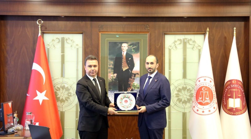 Katar Devleti Uluslararası İş Birliği Savcılığı Heyetinin Ziyareti.