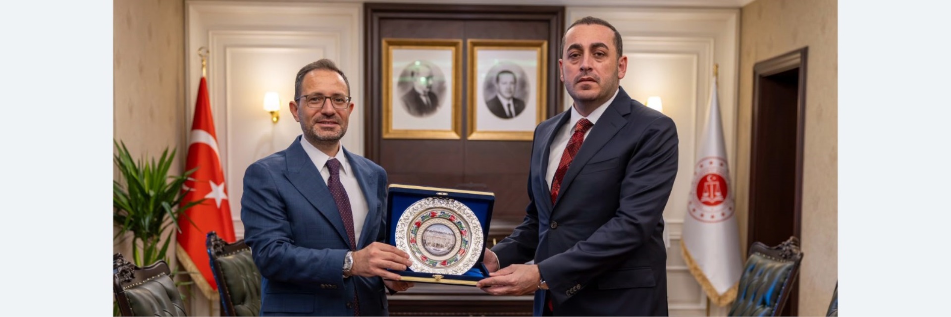 Ankara Cumhuriyet Başsavcısı Sayın Aykut ÇELİK’ten, Adalet Bakan Yardımcısı Sayın Sedat AYYILDIZ’a Ziyaret