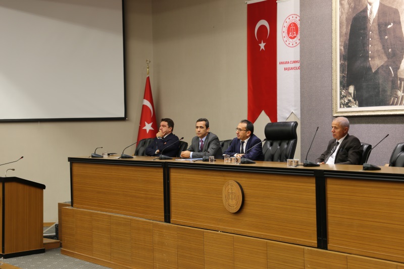 Ankara Adliyesi’ne Atanan Zabıt Kâtiplerine Tanışma Töreni Düzenlendi