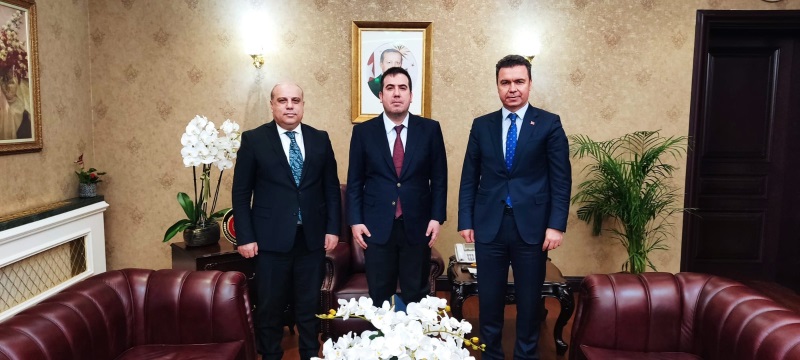 Bakan Yardımcılarımız Sn. Can TUNCAY, Sn. Abdullah AYDOĞDU, Sn. Burak CEYHAN’a ve Sn. Sedat AYYILDIZ’a Hayırlı Olsun Ziyareti