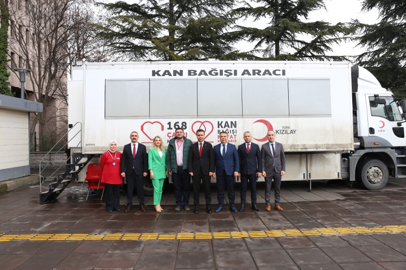 Kızılay Kan Bağışı Kampanyasına Destek Verildi.