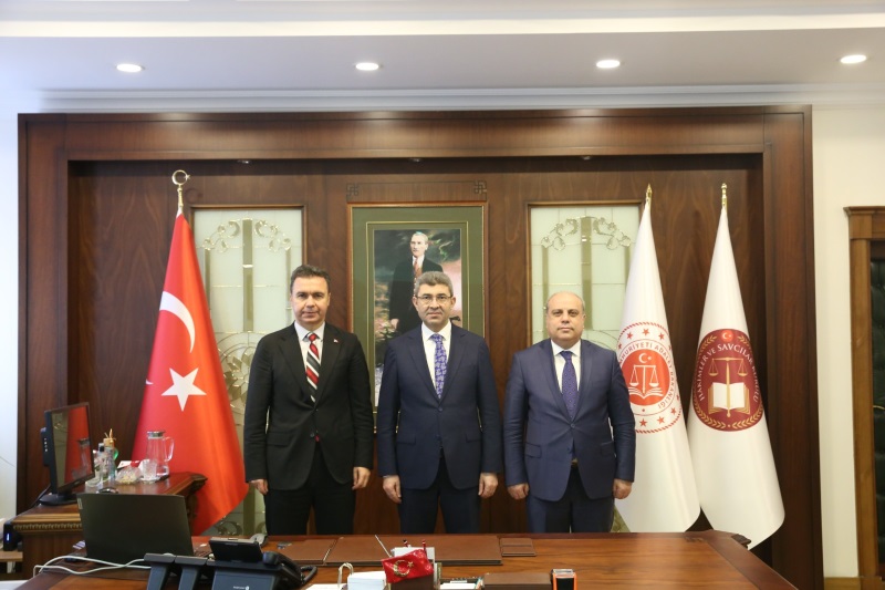 Hâkimler ve Savcılar Kurulu Başkanvekili İkinci Daire Başkanı Sayın Fuzuli AYDOĞDU’nun Adliyemize Ziyareti