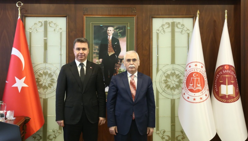 Anayasa Mahkemesi Başkanı Sayın Kadir ÖZKAYA'nın Ziyareti.