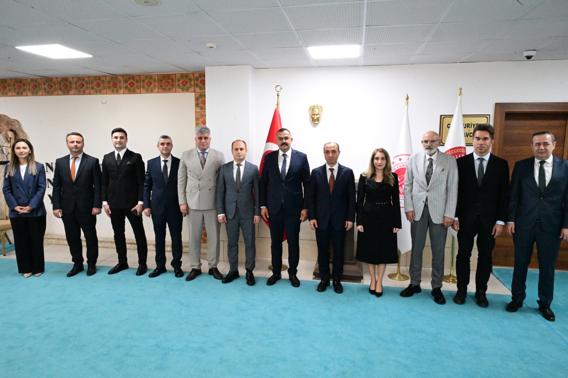 HSK Üyesi Sayın Sait ÖZDEMİR Antalya Adliyesi’ni Ziyaret Etti