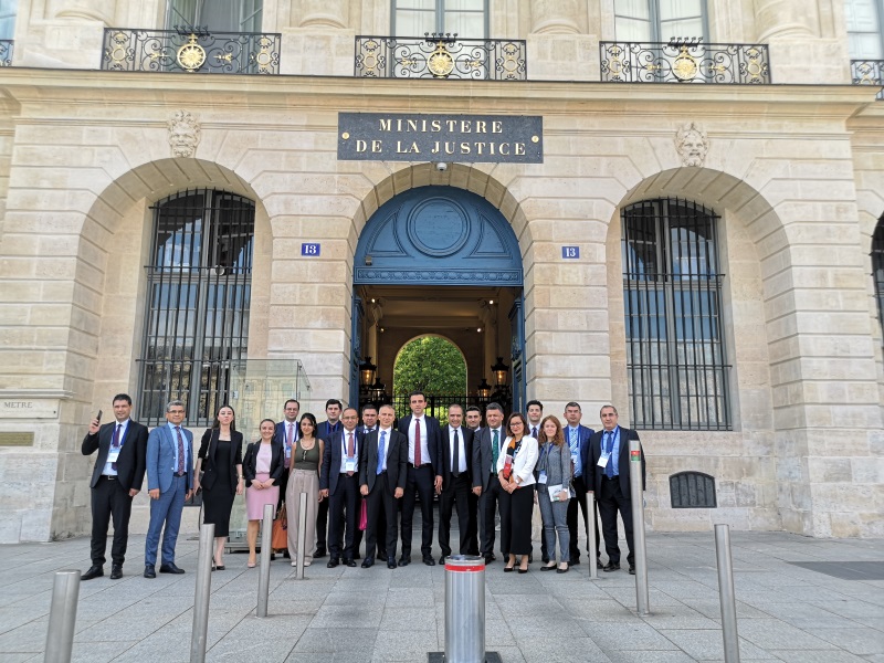 Adalet Bakan Yardımcısı Sn. Yakup Moğul Başkanlığındaki heyet 16-20 Mayıs 2022 tarihlerinde Fransa'ya çalışma ziyareti gerçekleştirmiştir.  