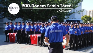 900.Dönem İnfaz ve Koruma Memuru Yemin Töreni