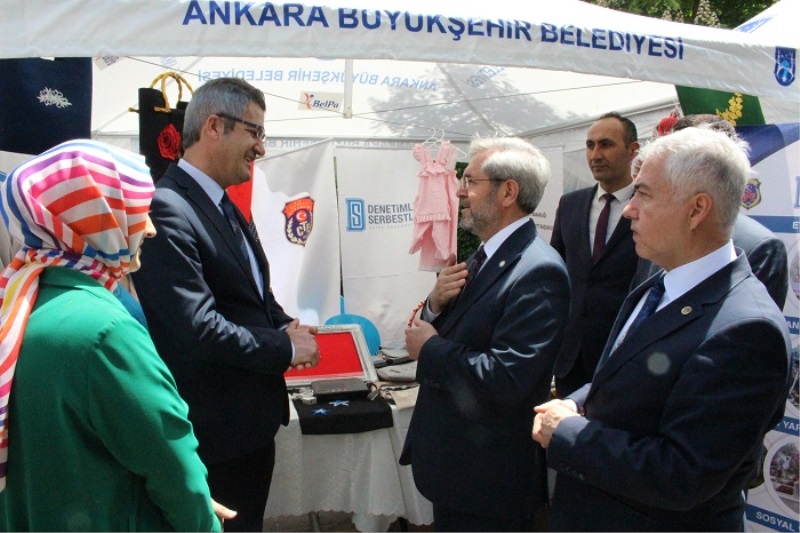 Ankara Üniversitesi Ziraat Fakültesi Tarafından Düzenlenen Bahar Şenliğinde Denetimli Serbestlik Standı Kuruldu