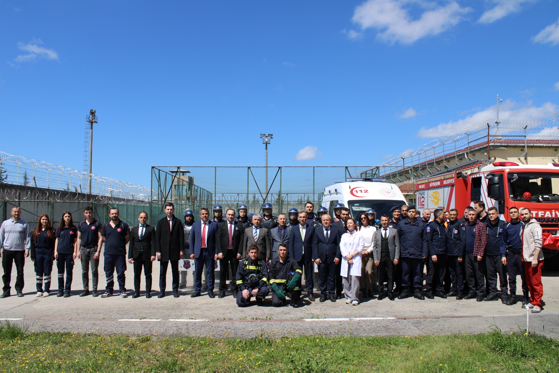 KOCAELİ CEZA İNFAZ KURUMLARI KAMPÜSÜ OLAĞANÜSTÜ HAL PLAN TATBİKATI 28.04.2026 TARİHİNDE GERÇEKLEŞTİRİLDİ