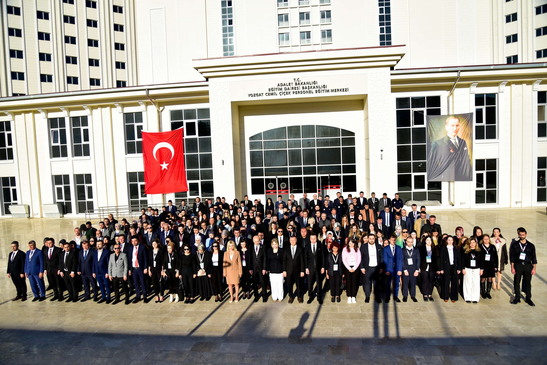 Gazi Mustafa Kemal Atatürk'ün vefatının 87. yıl dönümü münasebeti ile Yozgat Cemil Çiçek Personel Eğitim Merkezimizde Anma Töreni Gerçekleştirildi