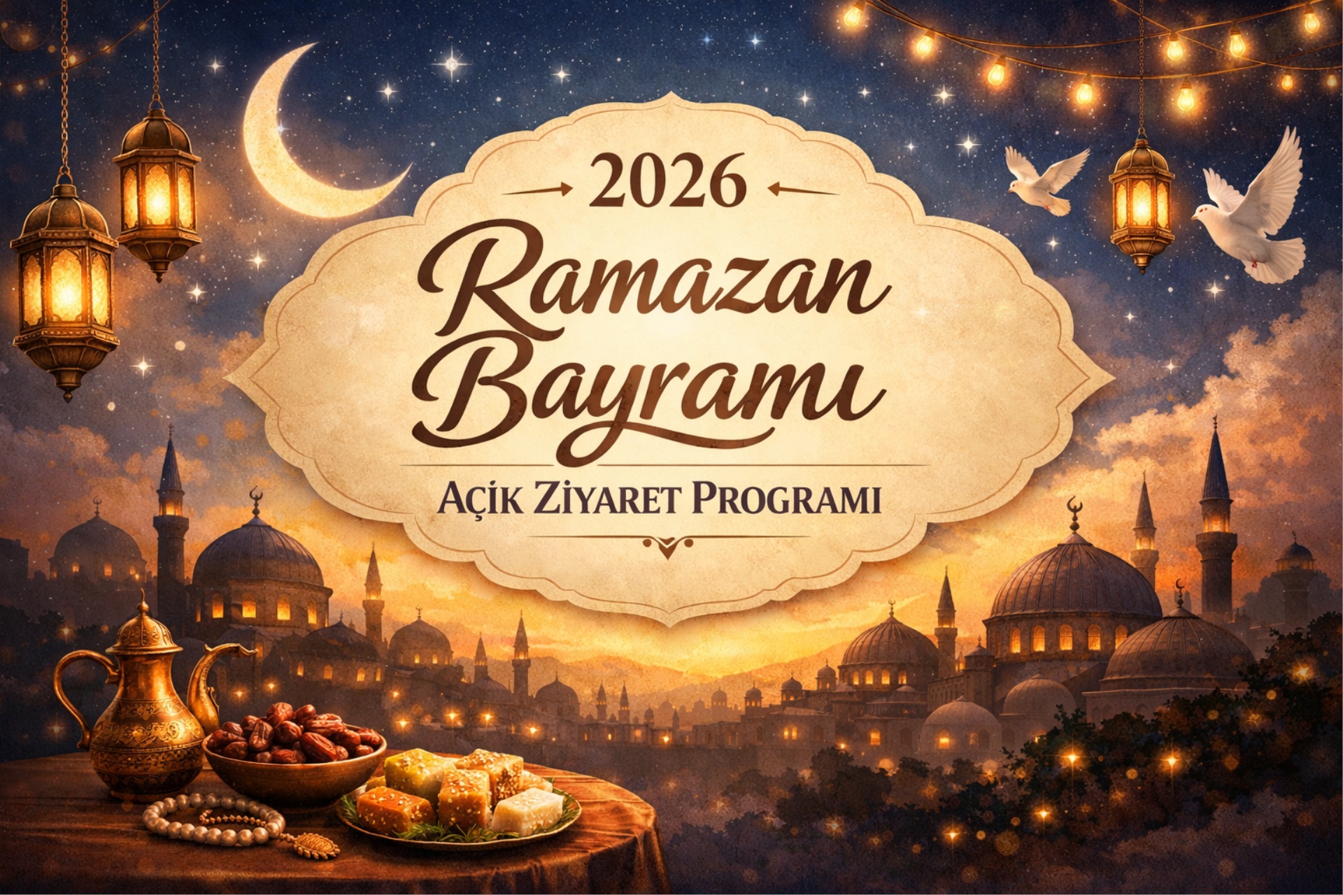 2026 Ramazan Bayramı Açık Görüş Programı