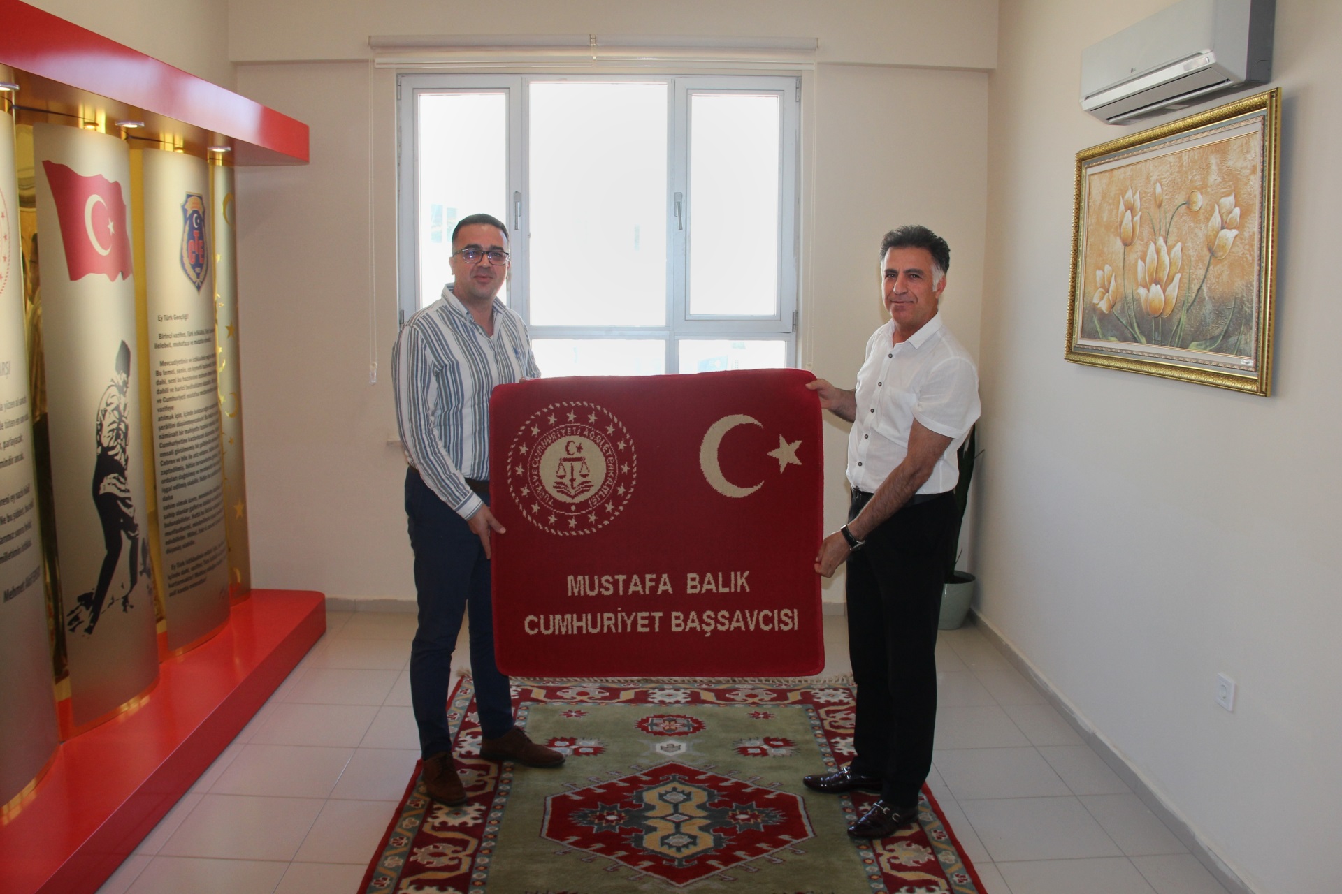 Salihli Cumhuriyet Başsavcısı Mustafa BALIK'ın Kurumumuza Ziyareti