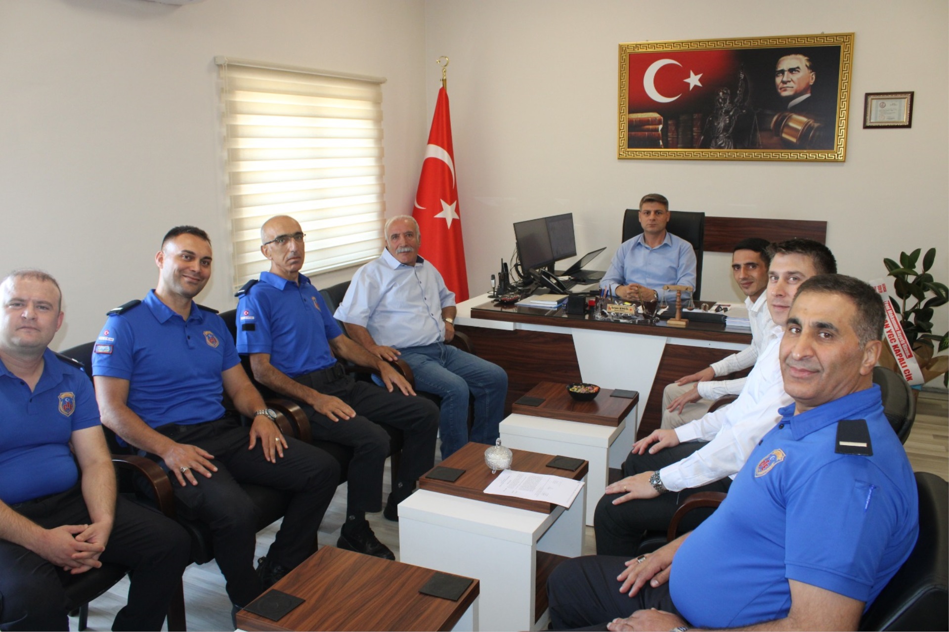Emekliye Ayrılan İnfaz ve Koruma Başmemurumuz için veda etkinliği düzenlendi.