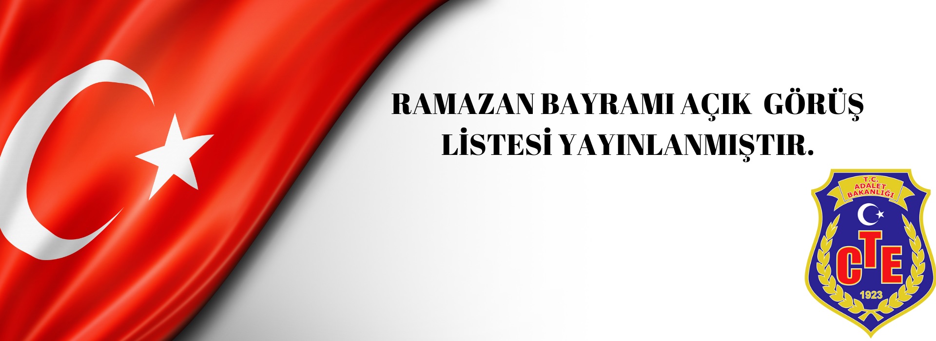 RAMAZAN BAYRAMI AÇIK GÖRÜŞ LİSTESİ YAYINLANMIŞTIR