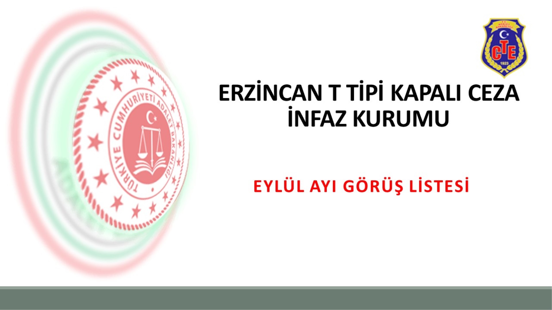 ERZİNCAN T TİPİ KAPALI CEZA İNFAZ KURUMU ZİYARET GÜNLERİ VE KURALLARI