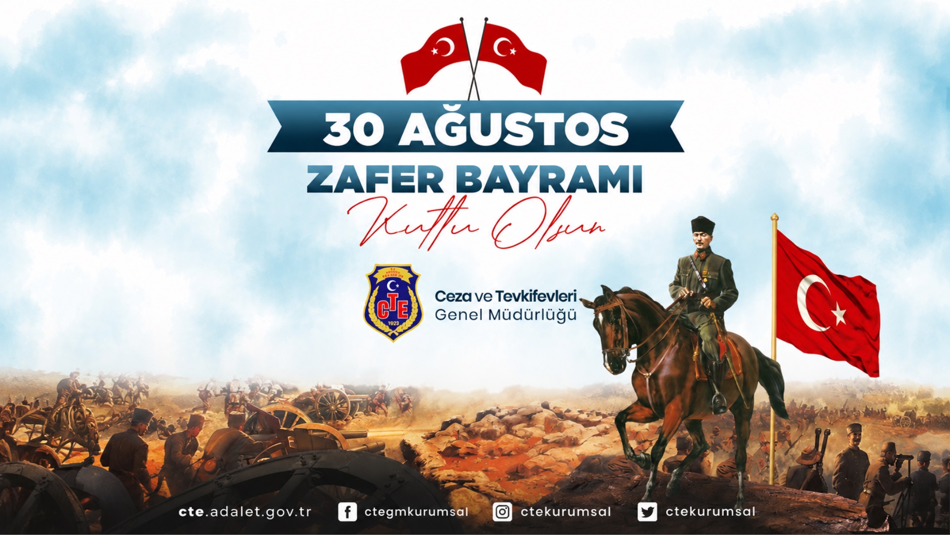 30 Ağustos Zafer Bayramı Kutlu Olsun