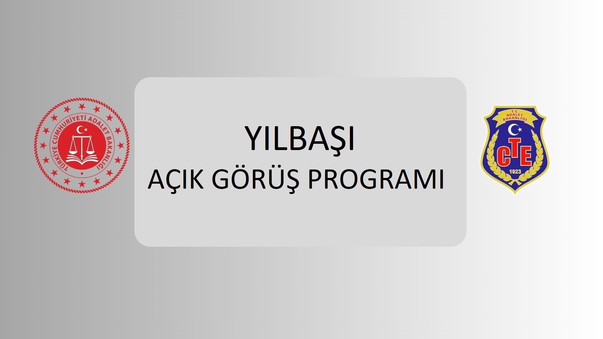YILBAŞI AÇIK GÖRÜŞ PROGRAMI