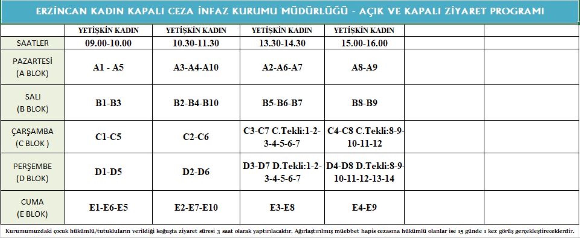 KURUMUMUZ ZİYARET GÜNLERİNDE GÜNCELLEME YAPILMIŞTIR.