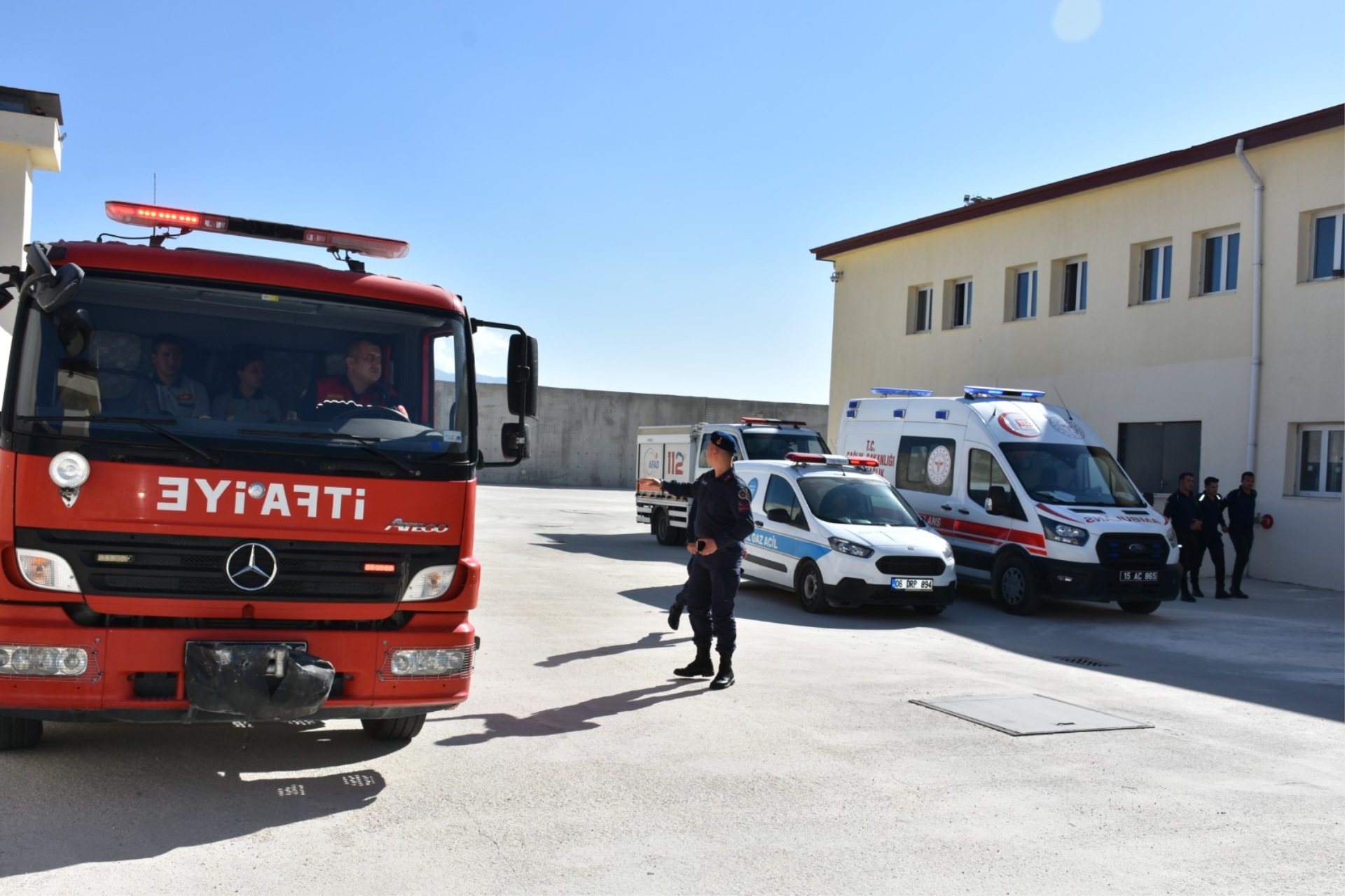 KURUMUMUZDA DEPREM TATBİKATI YAPILDI