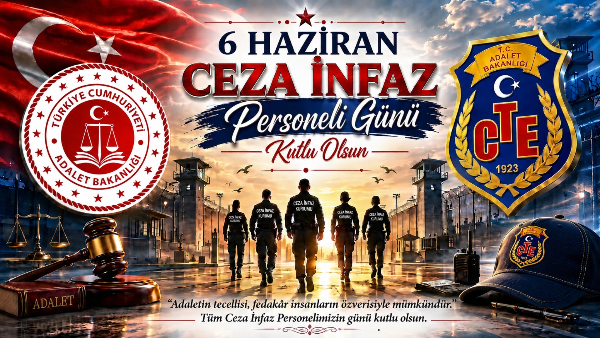 6 HAZİRAN CEZA İNFAZ PERSONELİ GÜNÜ