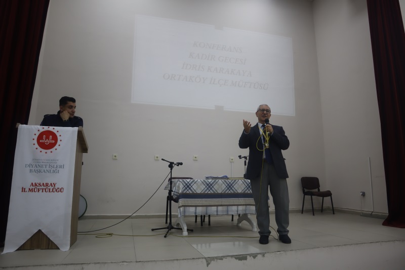 AKSARAY T TİPİ KAPALI  İNFAZ KURUMU KADİR GECESİ PROGRAMI 