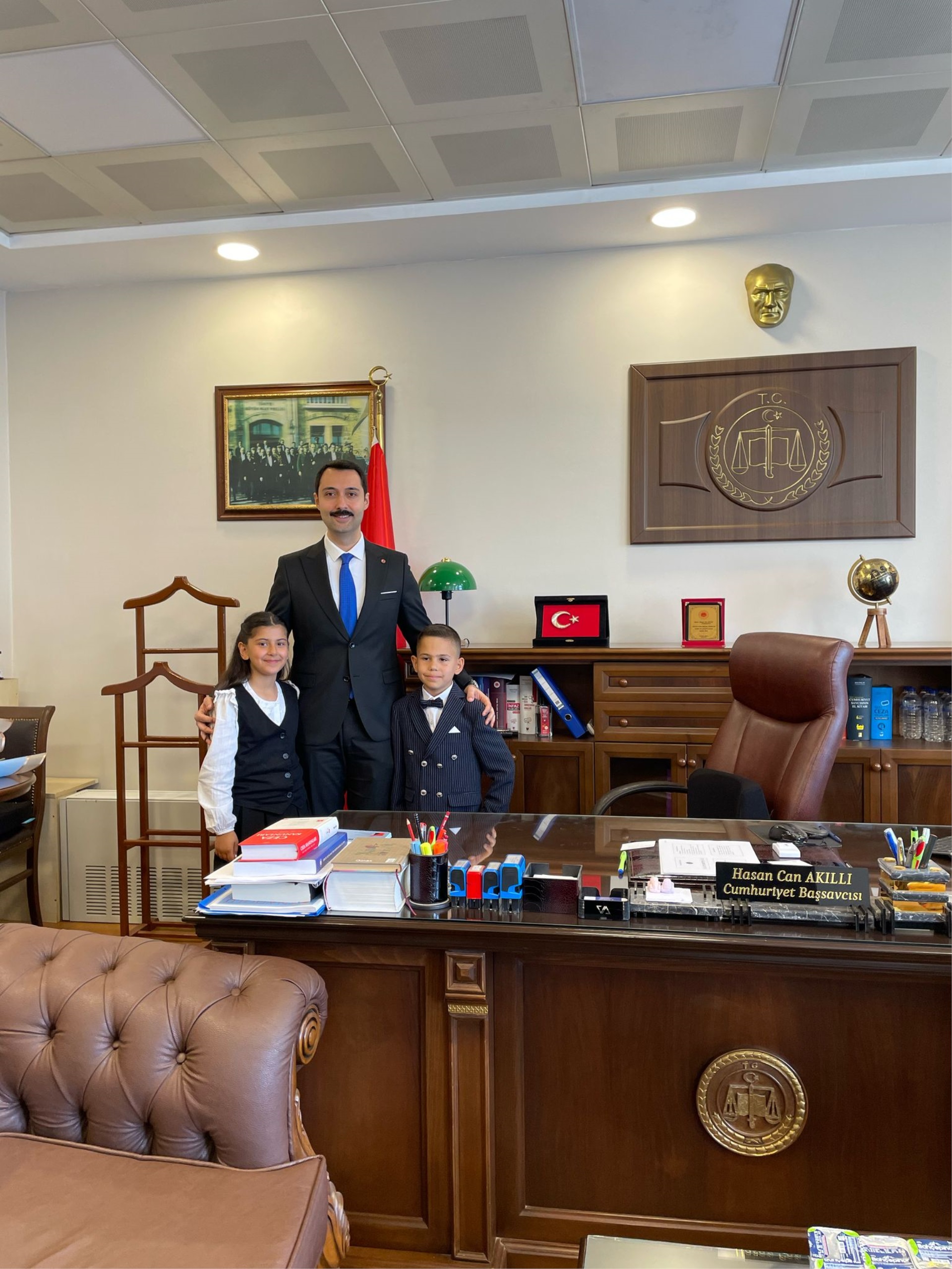 Reyhanlı Adliyesi'nde 23 Nisan Ulusal Egemenlik ve Çocuk Bayramı Kutlaması 