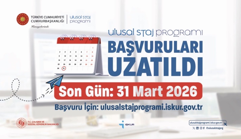 2026 Yılı Üniversite Öğrencileri Staj Başvuruları