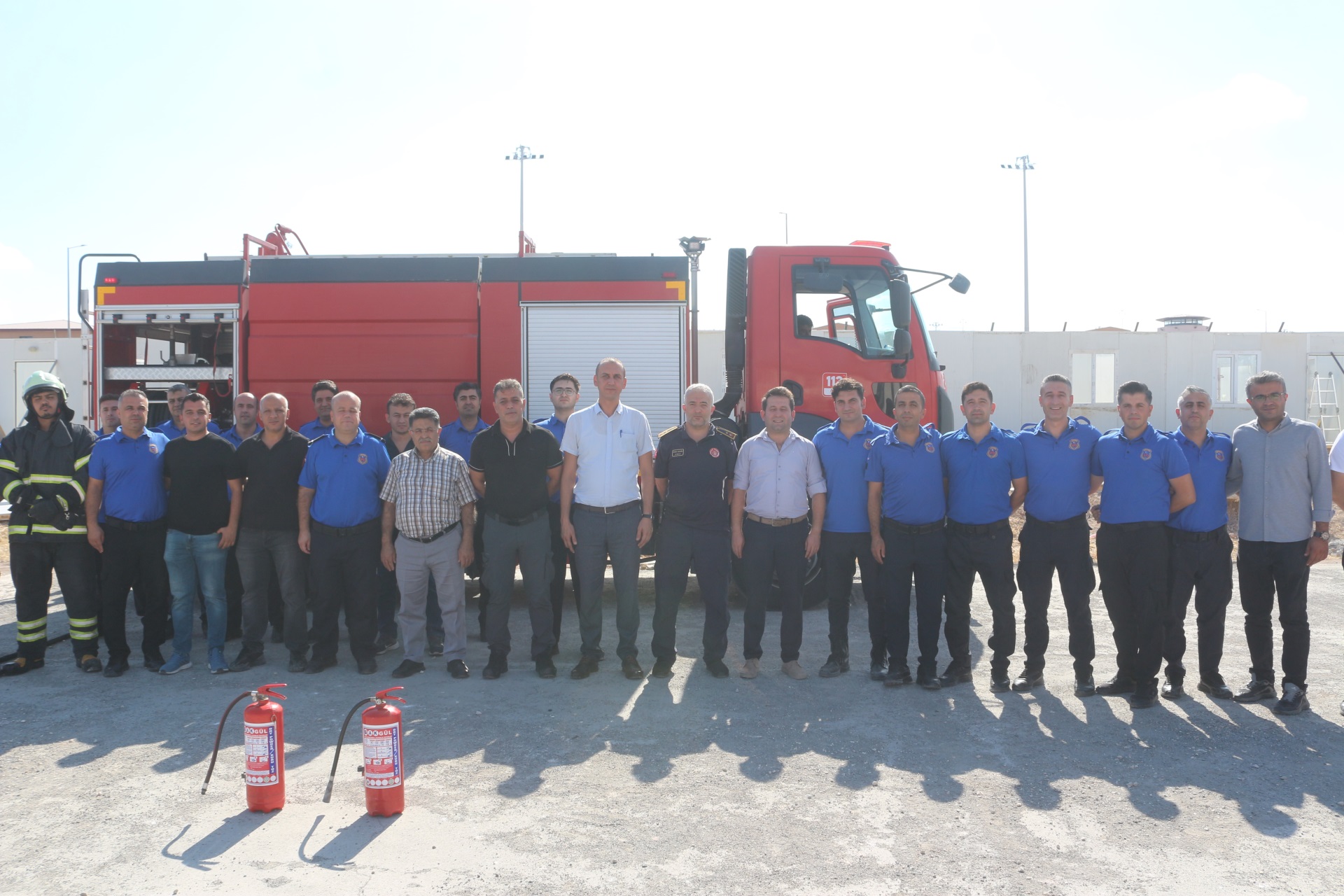 Ceza İnfaz Kurum Personeline Yangın ve Güvenlik Eğitimi Verildi.