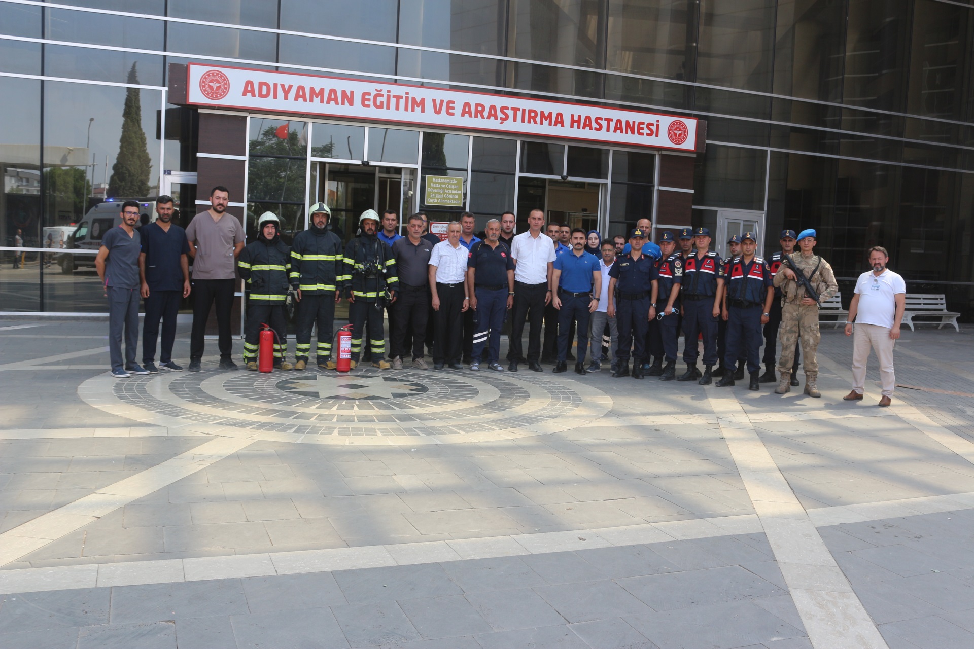 Kurumumuz Hastanede Tatbikat Gerçekleştirdi