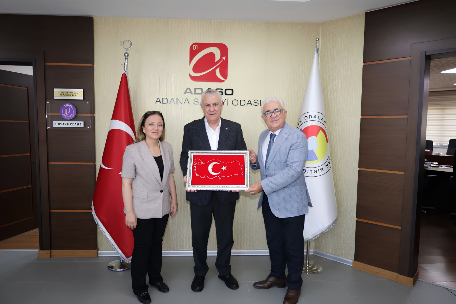 Adana Sanayi Odası Başkanı Zeki Kıvanç Ziyareti