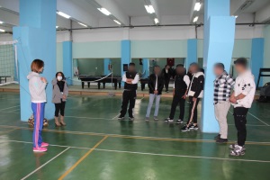 Ankara'daki Yükümlü Gençlere Voleybol Eğitimi