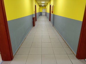 Okulda Temizlik Çalışması