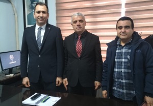 Bartın Halk Eğitim Merkezi Müdürü Salih Musa'dan Müdürümüz İsa Küçük'e Ziyaret