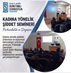Kurumumuzda Kadına Yönelik Şiddetle Mücadele Kapsamında Bilgilendirme Semineri Düzenlendi