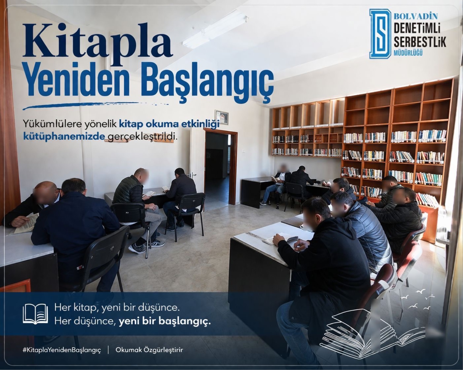  Kitapla Yeniden Başlangıç Etkinliği Gerçekleştirildi