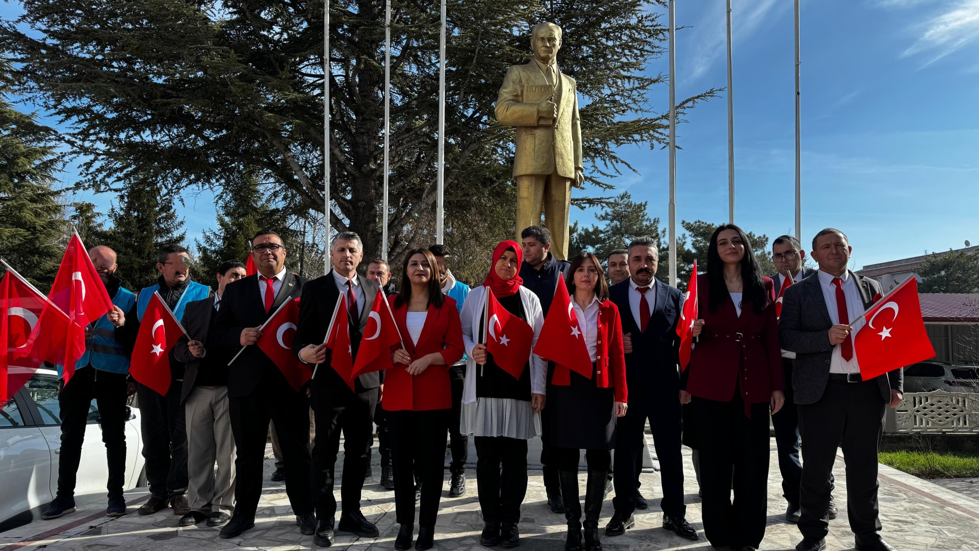 Bolvadin Denetimli Serbestlik Müdürlüğünde Türk Bayrağı Etkinliğiyle Millî Değerler Vurgulandı