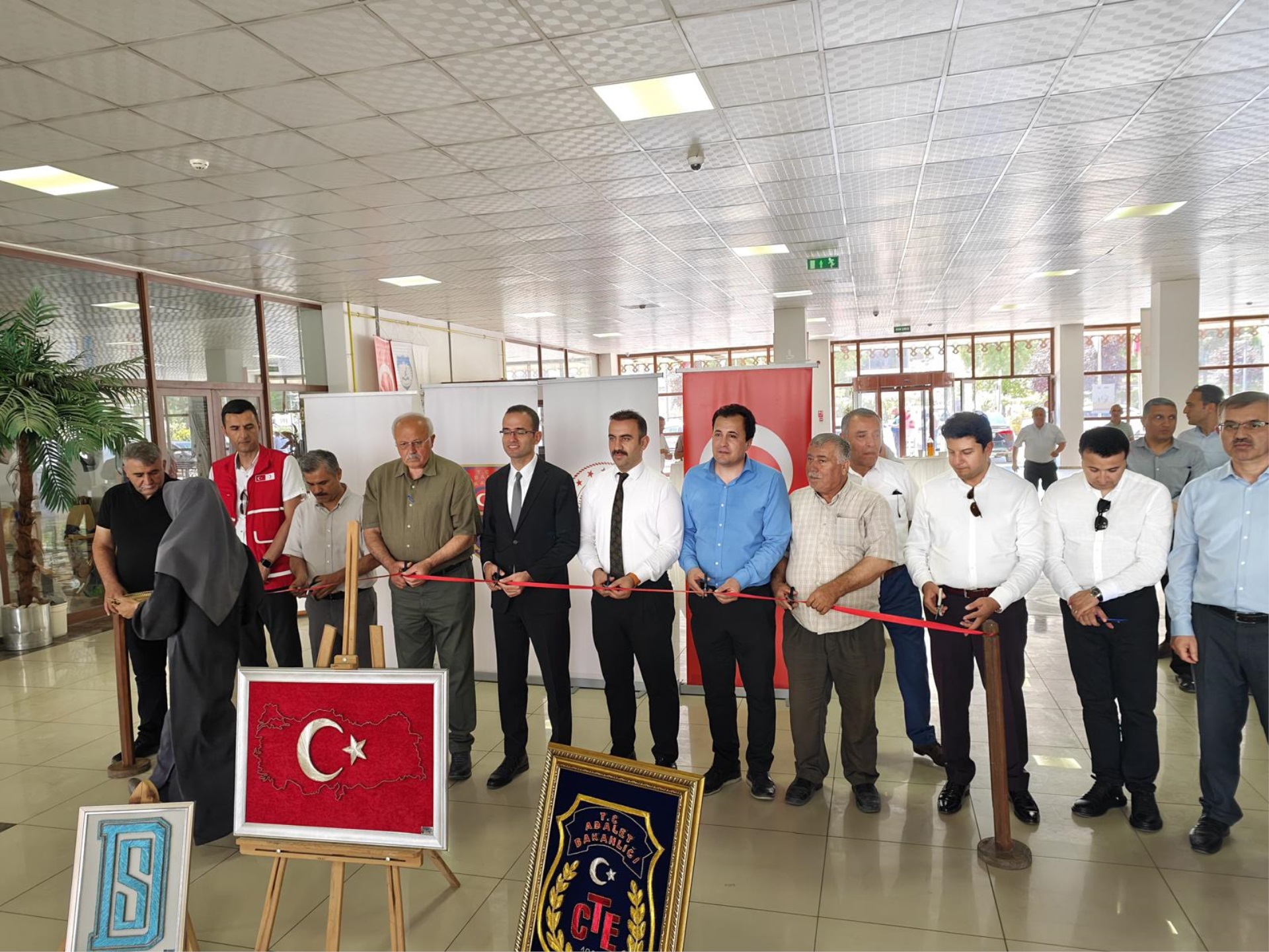Emekle Şekillenen Umutlar Sergide Yerini Aldı