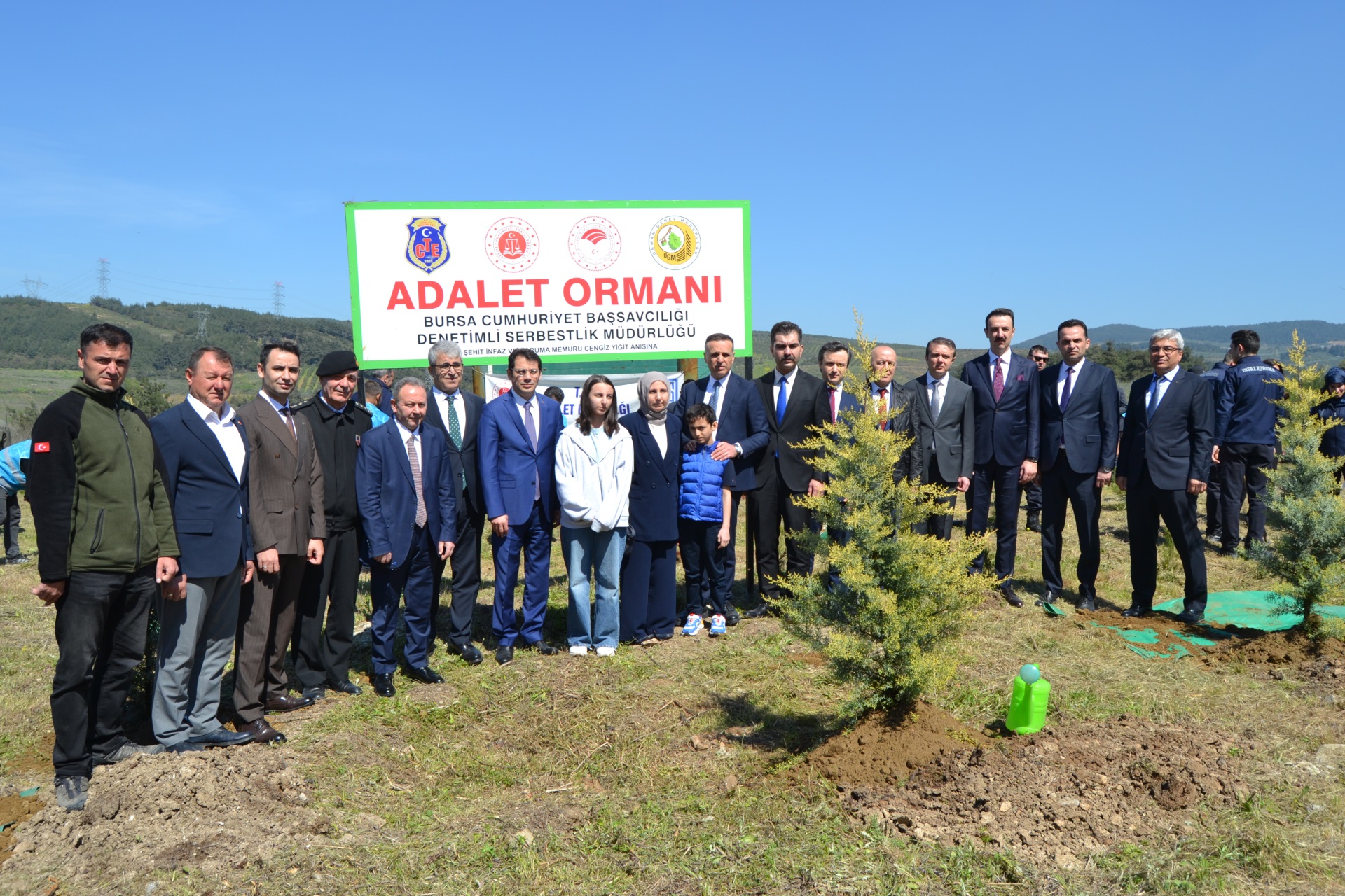 Şehit İnfaz ve Koruma Memuru Cengiz Yiğit Hatıra Ormanı ve Anma Programı